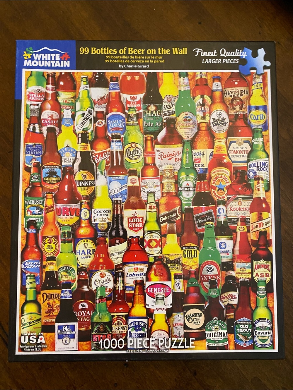 White Mountain • 99 Bottles of Beer on the Wall • 1000 Piece Puzzle
